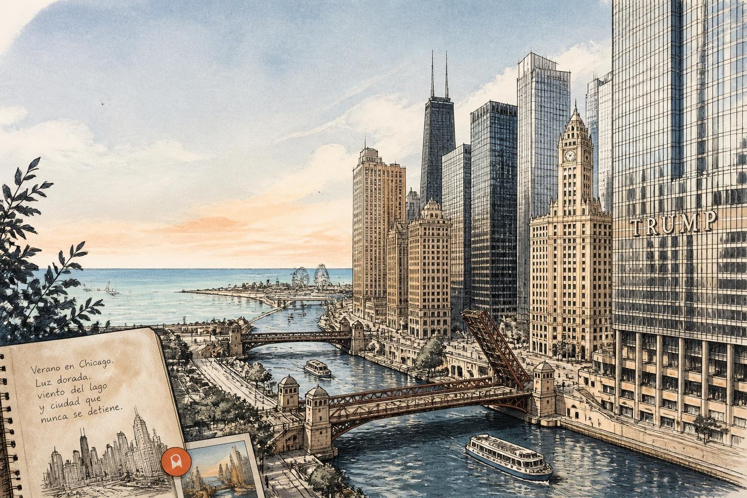 Chicago en verano: rascacielos, playa urbana y un lago que parece mar