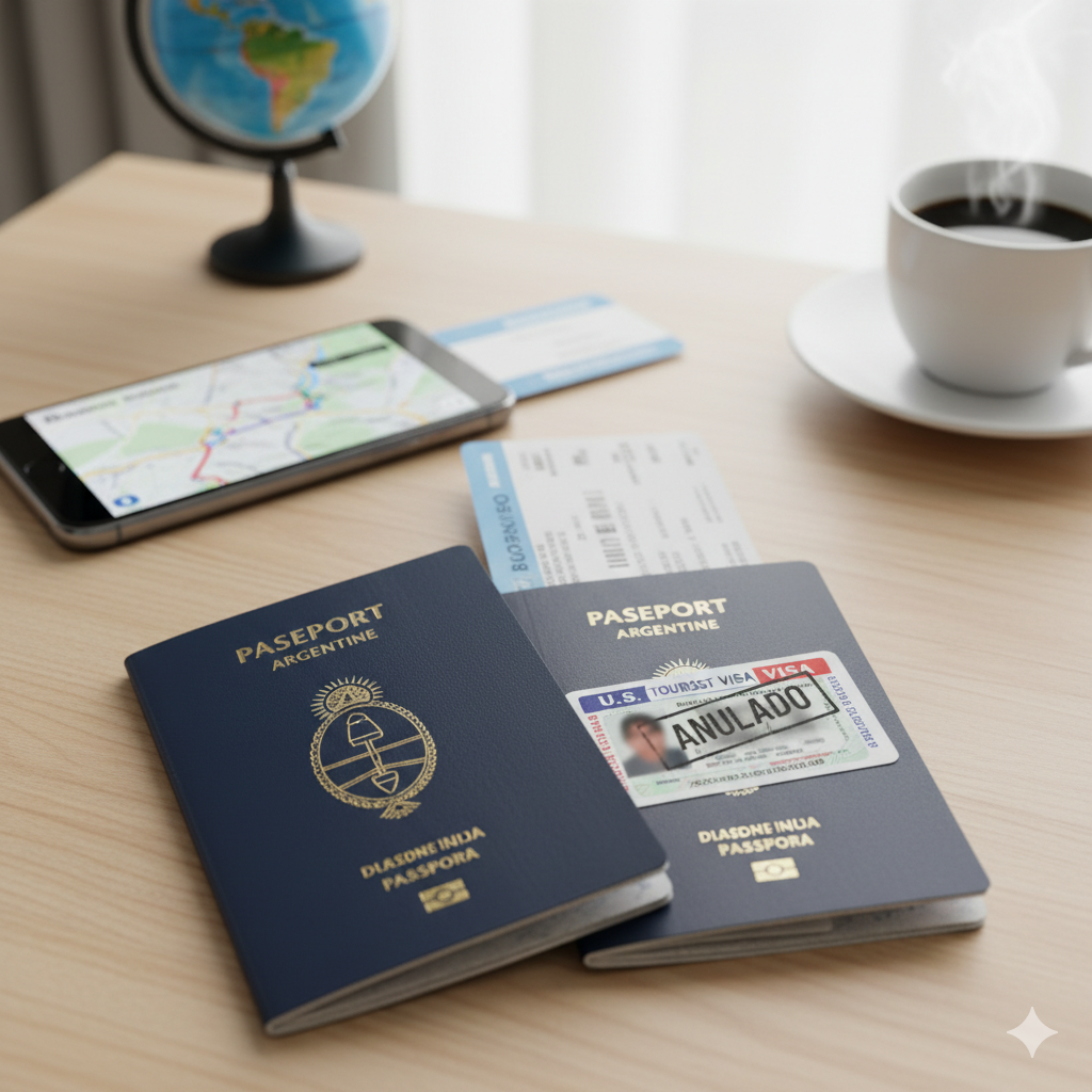 Pasaportes Argentinos con Falla: ¿Qué Hago si mi Visa de EE.UU. está en el Documento Defectuoso?