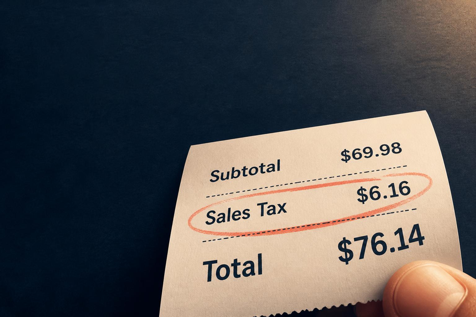 Sales tax: por qué el precio de la etiqueta en USA nunca es el que pagás