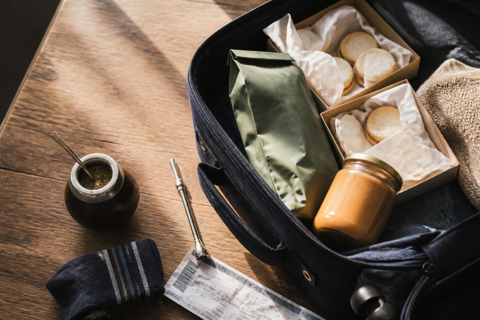 Yerba, alfajores y salame: qué podés meter (y qué no) en la valija a USA